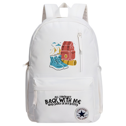 Converse Полиэстеровый рюкзак средний унисекс белый cv2413026ps-003(team378-24 f2) | the national tide awakens the lion