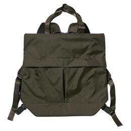 Uniqlo Полиамидный рюкзак Regular Unisex темно-оливковый uq471160000-57 | dark olive