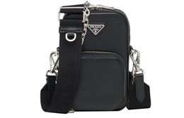 Prada Сумка через плечо Saffiano Calfskin женская black 1bh183-nzv-f0002-v-loo