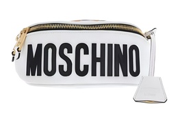 Moschino Поясная сумка PU Fanny Pack Regular женская white 7-t7718-8210-1001