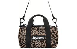 Supreme Нейлоновая сумка, наплечная сумка, мини-кроссбоди унисекс леопардовый принт sup-ss23-1126