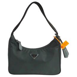 Prada Сумка Re Edition из переработанного нейлона, женская наплечная сумка Dark Green 1ne515_rdh0_f0i2y