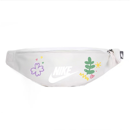 Nike Тканевая поясная сумка унисекс белая ba5750-104(team40-花花世界) | floral world