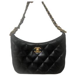 Сумка через плечо с алмазным узором Women's Black Chanel, Set (Bag+Dust Bag) as5124-b17714-94305