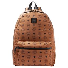 MCM Нейлоновый рюкзак medium женский brown mmkeave05co001