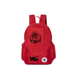 Converse Полиэстеровый рюкзак средний размер унисекс красный cv2213004ps-002(team183-墨镜熊) | rouge