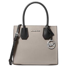 Кожаная сумка Mercer Medium Women's Pearl Gray Michael Kors 35r3sm9m2t-pearl grey