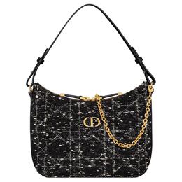 Christian Dior Сумка через плечо Miss Caro Cotton Mini женская black s5253umfy-m911