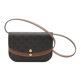 Кожаная коричневая сумка-кроссбоди для женщин Celine, Box(Set+Box) 10p672gvl-04lu