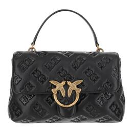 Pinko Сумка LOVE Series из овчины средняя женская black 100043-a2jx-z99q