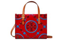 Tory Burch Кожаная поясная сумка T Monogram мини женская red 143639-960