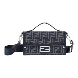 Fendi Сумка через плечо BaguetteTrunk Polyester мужская Blue 7va565-ag0m-f1o97
