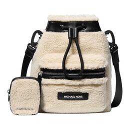 Michael Kors MK Cooper полиэстер ведро, сумка через плечо, кроссбоди мини мужская white 37f4lcoc5x-121