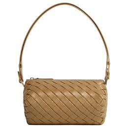 Bottega Veneta Сумка через плечо из коровьей кожи для женщин, темный орехово-коричневый 796409v4g219893