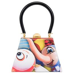 Moschino Сумка через плечо из коровьей кожи, кроссбоди, мини-женская сумка мультиколор aef2312a759280211888