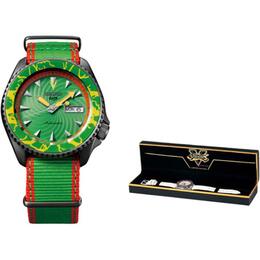 Мужские часы из коллекции Street Fighter Seiko, зеленый srpf23k1 | green