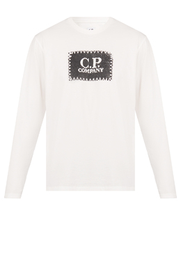 C.P. COMPANY: Белый свитшот 