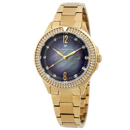 Technomarine Luna Quartz Crystal Ladies Watch tm-826010