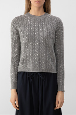 Max Mara: Свитер с косами 