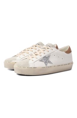 Golden Goose Deluxe Brand: Белые кеды  Hi Star