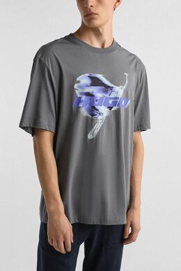 HUGO: Хлопковая футболка 