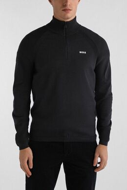 BOSS: Свитер с воротником 