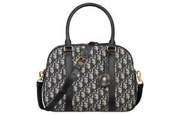 Christian Dior Сумка Vibe Oblique Print Large женская синяя m1341utzq-m928