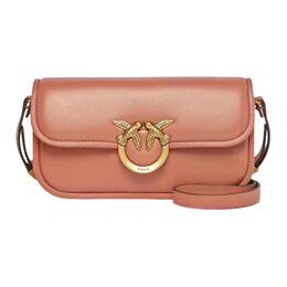 Pinko Женская наплечная сумка из овчины smoky rose 105083-a26l-l21q