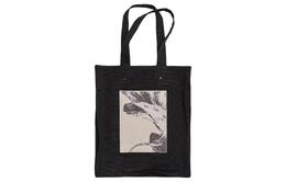 Сумка-тоут Y 3 с цветочным принтом Adidas, черный in2408 | black