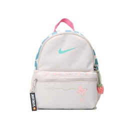 Nike Тканевый рюкзак обычный женский серый белый ba5559-104（team724-春日漫游记） | berry wilder's adventure