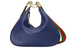 Gucci Кожаная сумка через плечо женская синяя 702823-uxwbg-4341