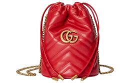 Gucci Сумка GG Marmont через плечо, красная 575163-dtdht-6832