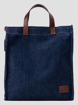 Сумка-тоут Levi's Heritage Tote Handtasche, all indigo mid wash 756839 | all indigo mid wash