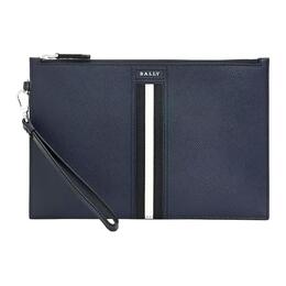 Bally Клатч из телячьей кожи мужской marine blue 6232049