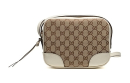 Gucci Сумка через плечо с кожаной вставкой 449413-ky9lg-9780