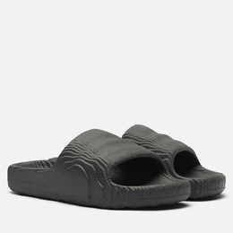 adidas: Серые шлёпанцы  Originals