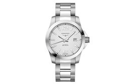 Мужские часы Comcast Collection Longines, серебряный Dial l3.777.4.76.6