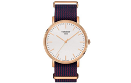 Мужские часы серии Charm Time Tissot, белый Dial t109.410.38.031.00