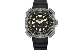 PROMASTER Series мужские часы с кварцевым механизмом на световой энергии черный циферблат Citizen, черный Dial bn0220-16e