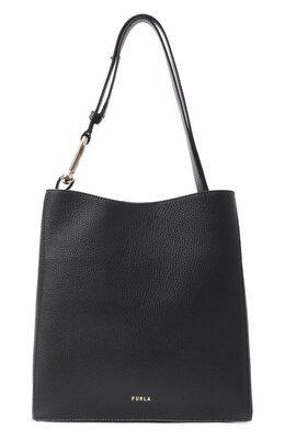 Furla: Чёрная сумка 