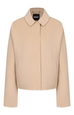 BOSS: Пальто из шерсти 