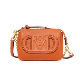 MCM Клатч мини Travia из телячьей кожи женский brown myzdald02c8001