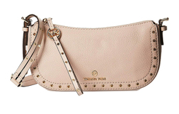 Camden кожаная сумка-багет, наплечная сумка, маленькая сумка через плечо для женщин в нюдово-розовом цвете Michael Kors, Set (Bag+Dust Bag) 32h9gcdl0o-pink