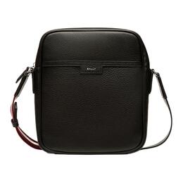 Кожаная мужская сумка-кроссбодди через плечо среднего размера черная Bally, Set (Bag+Dust Bag) 6307791