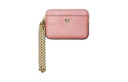 Кошелек для карт Saffiano Leather Medium Women's Pink Michael Kors, Set (Bag+Dust Bag) 35r3gtvd6l-primrose