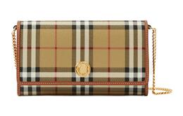 Полиэстер кожаная сумка через плечо, кроссбоди обычная женская beige Burberry, Set (Bag+Dust Bag) 80704131