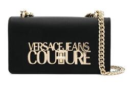 Кожаная сумка через плечо женская черная Versace, Set (Bag+Dust Bag) 75va4bl1zs467899