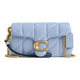 Сумка через плечо Tabby Nappa Leather Small для женщин, цвет Brass & Blue & Bellflower Coach, Set (Bag+Dust Bag) cp018-b4pub