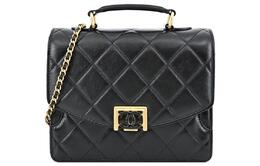 Сумка-мессенджер из телячьей кожи, женская сумка через плечо, кроссбоди black Chanel, Set (Bag+Dust Bag) as4184-b13088-94305