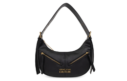 Тканевая женская сумка через плечо черная Versace, Set (Bag+Dust Bag) 75va4bg4-zs413-899